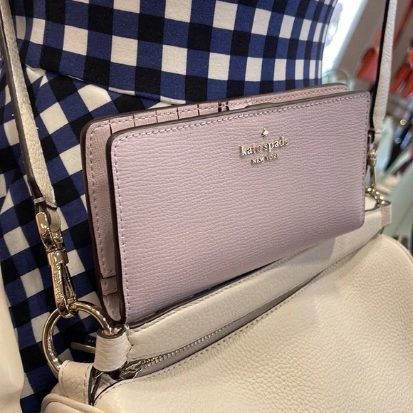 Kate Spade Darcy Large Slim Bifold Wallet
Lilac Moon - Picture 12 of 16